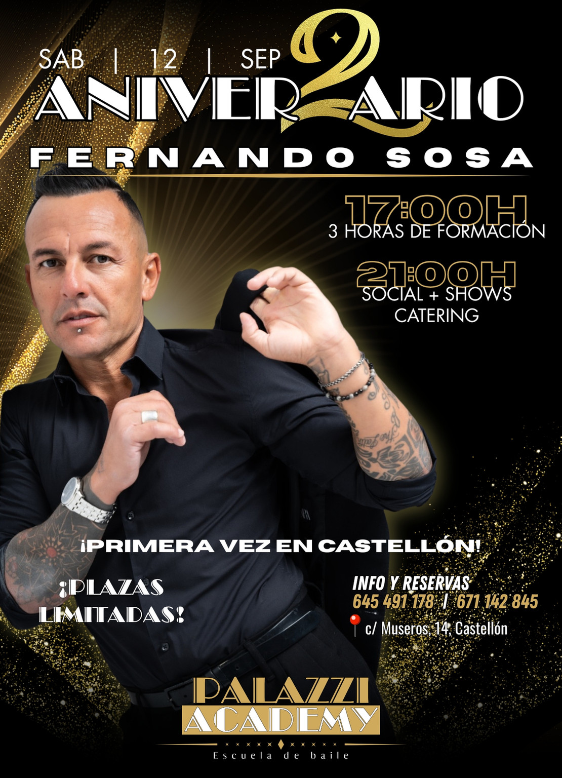 Fernando Sosa, formador internacional de baile
