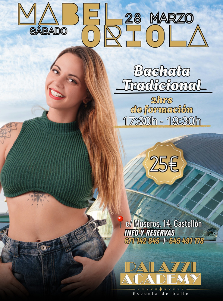 Mabel Oriola, campeona del mundo de bachata