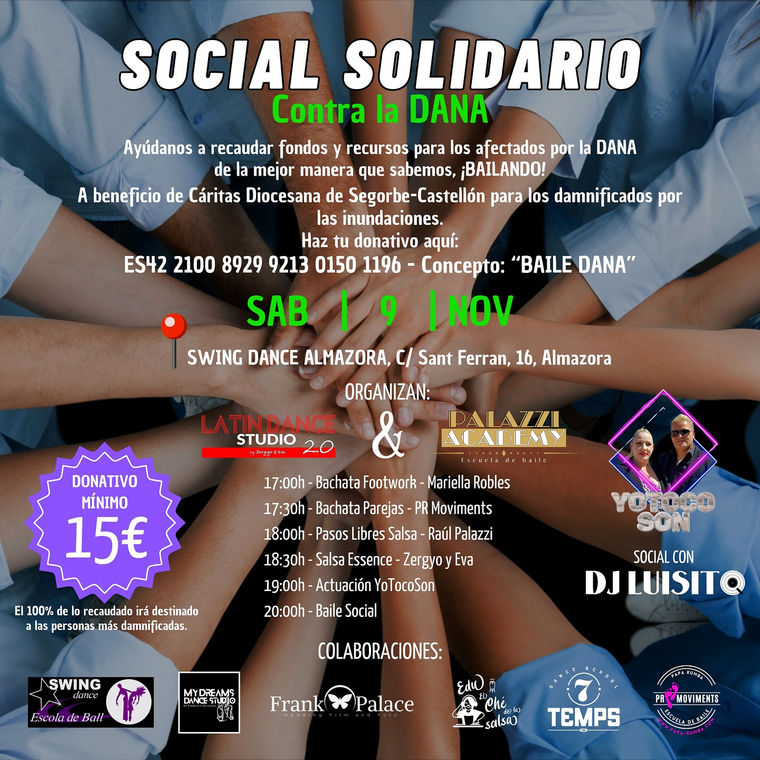 Social solidario contra la DANA