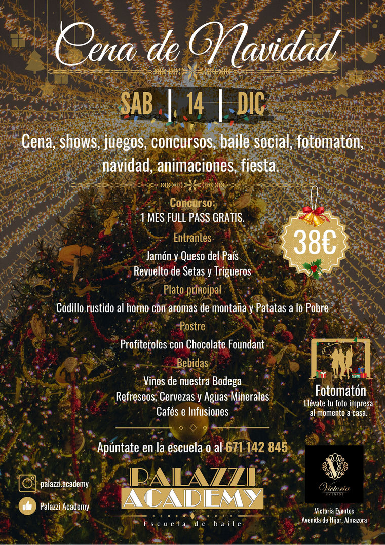 Cena de Navidad de Palazzi Academy
